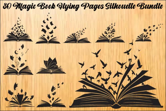 Unleash Imagination with Magic Book Flying Pages Designs