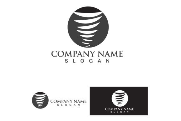 Unleashing Brand Power with Tornado Logo and Symbol Vector